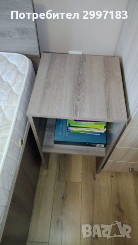 Комплект Спалня с Матрак и повдигащ механизъм и нощни шкафчета , снимка 2 - Спални и легла - 53208395