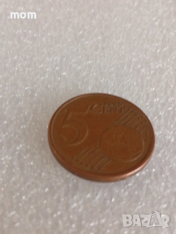Италианска рядка монета от 5 cent 1999, снимка 2 - Нумизматика и бонистика - 54012731