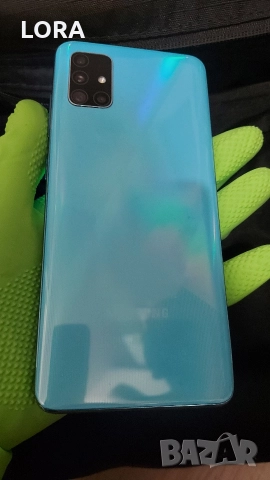 Samsung A51 Blue, снимка 2 - Samsung - 52602609