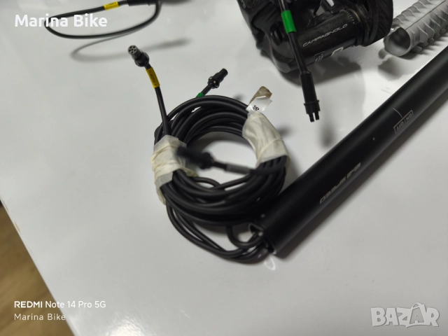 НОВ електронен шосеен монтаж Campagnolo Super Record EPS 2x12 Rim , снимка 7 - Части за велосипеди - 52204614