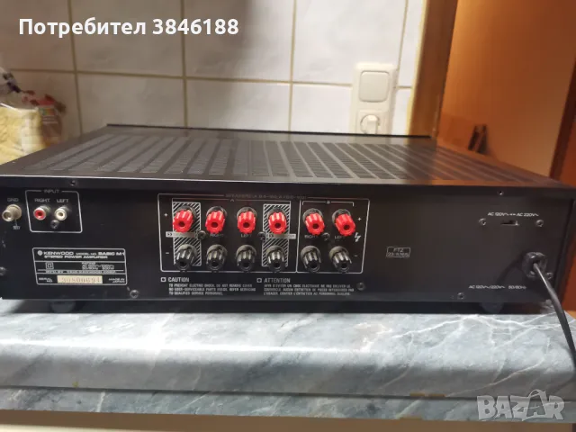 Kenwood Basic M1 Power Amplifier, снимка 7 - Ресийвъри, усилватели, смесителни пултове - 50073731