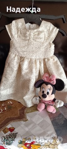 Детска кукленска рокличка, снимка 1 - Детски рокли и поли - 44477701
