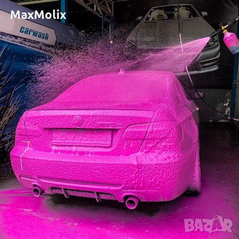 Ярка червена пяна - с аромат на череша - препарат за безконтактно измиване GRASS- 18кг