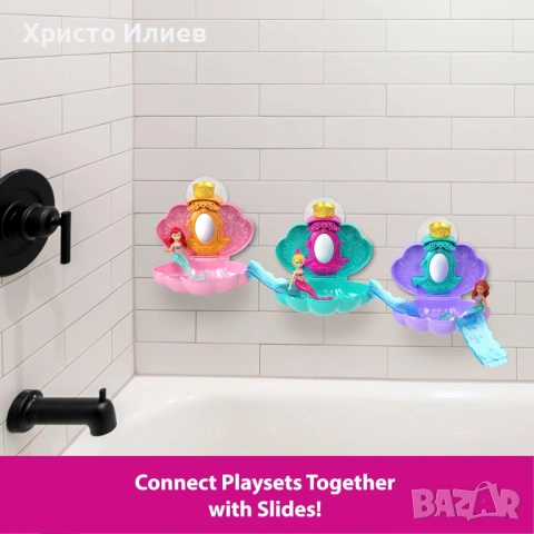 Комплект Disney Princess Малката русалка Ариел кукла с аксесоари , снимка 6 - Кукли - 53166145