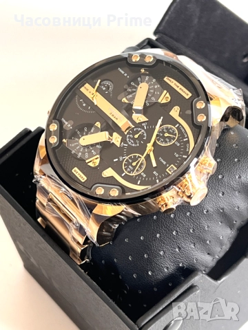 ОРИГИНАЛЕН Diesel Mr. Daddy 2.0 (DZ7333) - Златен, ОГРОМЕН и Чисто НОВ!, снимка 2 - Мъжки - 52851958