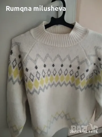 Дамски пуловери размер М , снимка 3 - Блузи с дълъг ръкав и пуловери - 48812189