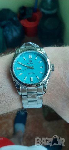 Нов луксозен мъжки самонавиващ ръчен часовник BENYAR,нов, снимка 4 - Мъжки - 42280879