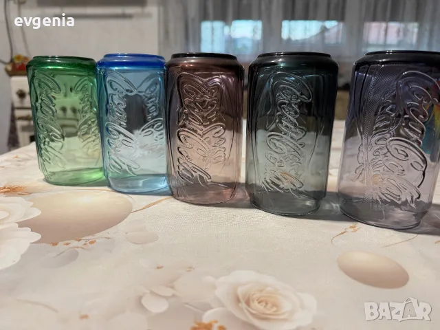 Цветни Чаши Coca Cola, снимка 2 - Чаши - 56348979