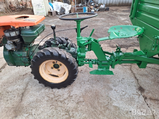 Мотоблок 4х4 с дифер.ремарке 13к.с. Lombardini, снимка 11 - Селскостопанска техника - 52638702