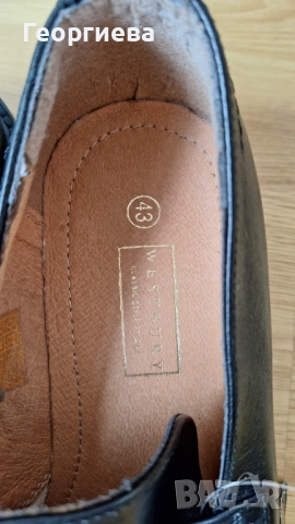 Нови с етикет ЕСТЕСТВЕНА КОЖА, снимка 2 - Официални обувки - 51865934