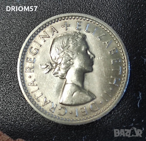 Монети Великобритания(аUNC) - 5 бр.› Кралица Елизабет II (1953-1967), снимка 8 - Нумизматика и бонистика - 53190017