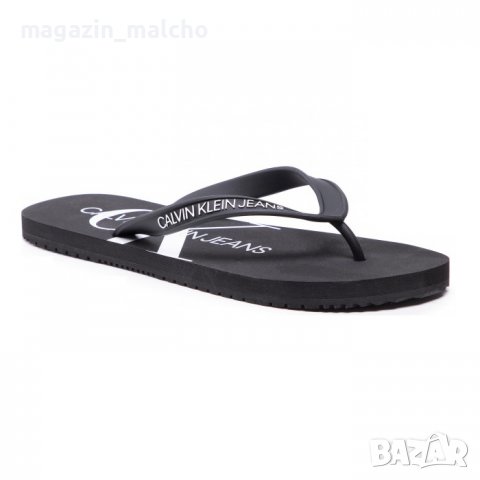 ДЖАПАНКИ - CALVIN KLEIN Monogram Beach Sandal; размери: 41, снимка 7 - Джапанки - 37125045