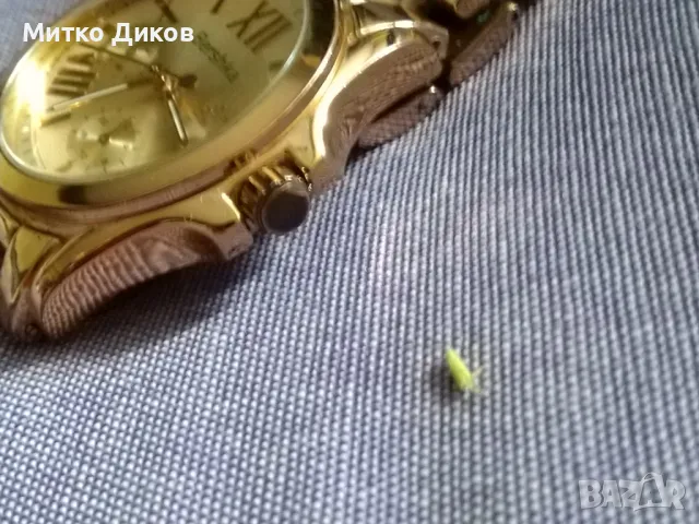 Bershka марков часовник като нов кварцов метална каишка, снимка 4 - Мъжки - 47359097