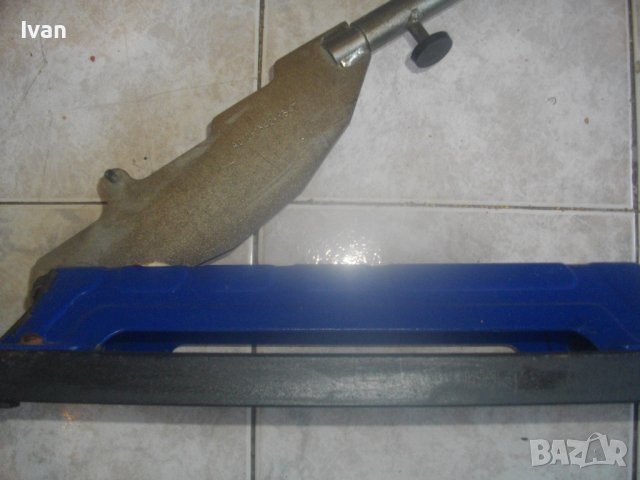 Гилотина Рязане Паркет Ламинат/Ножица Рязане Арматура/Плашка 5/8 Външни Резби На Тръби-Старо Качеств, снимка 7 - Други инструменти - 42362301