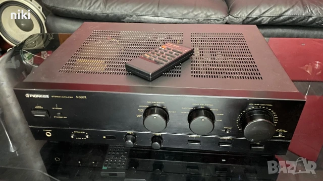 Pioneer A-501R + дистанция, снимка 3 - Ресийвъри, усилватели, смесителни пултове - 50817451