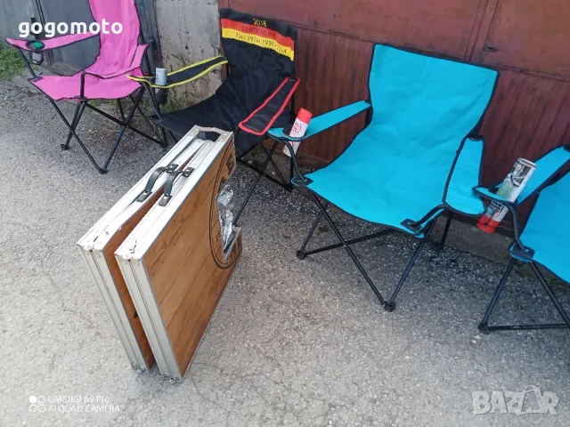 Стол, сгъваем стол, сгъваем туристически, 🎏🐟 рибарски стол, шаранджийски стол, снимка 12 - Къмпинг мебели - 50149452