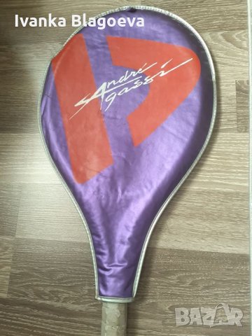 Тенис ракета Donnay , limited edition Andre Agassi, снимка 3 - Тенис - 34080746