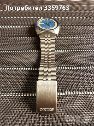 ⌚ VINTAGE SEIKO 5 AUTOMATIC – СИН ЦИФЕРБЛАТ – 21 JEWELS – РЯДЪК МОДЕЛ, снимка 3 - Дамски - 54098299