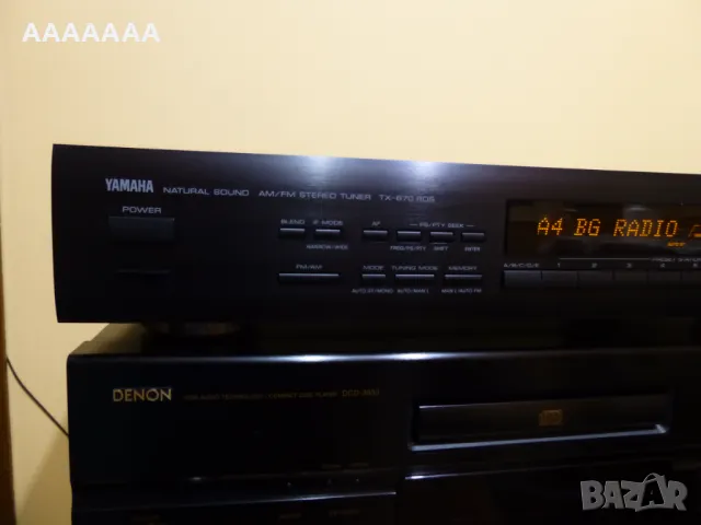 TUNER YAMAHA TX-670 RDS, снимка 17 - Ресийвъри, усилватели, смесителни пултове - 50213161