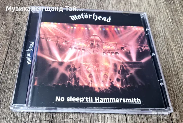 Компакт Дискове - Рок - Метъл: Motorhead – No Sleep`Til Hammersmith - Live
