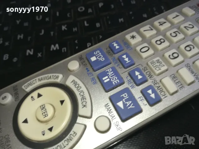 PANASONIC DVD VIDEO COMBO REMOTE 2109241818, снимка 6 - Дистанционни - 47314880