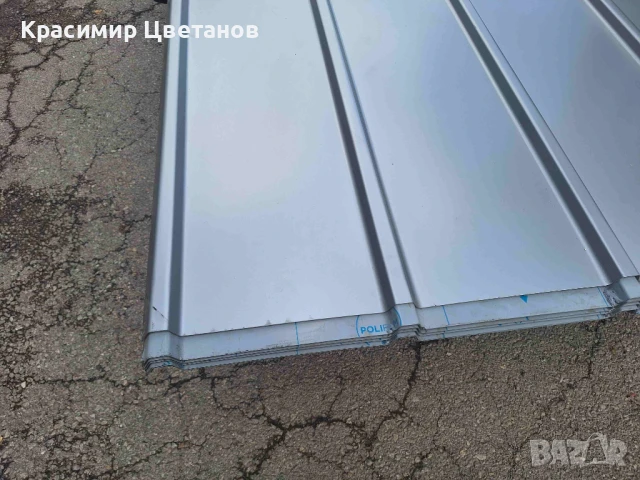 Преоценена ЛТ ламарина TR20x280-1120 Ral9006 с дължина 2.5м, снимка 6 - Строителни материали - 51226079