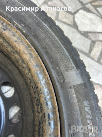 2160918. Резервна гума, тенекиена джанта за Vw Туран 2004-2015г. 6.5 ЕТ50. J6.5 5.112, снимка 6 - Гуми и джанти - 55957453