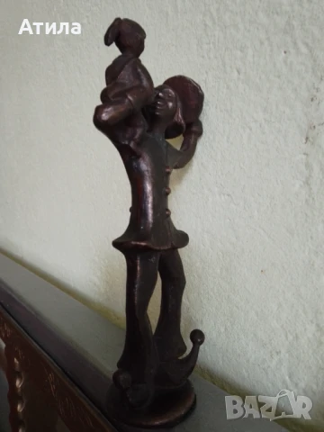 скулптура бронз, снимка 3 - Статуетки - 51214255