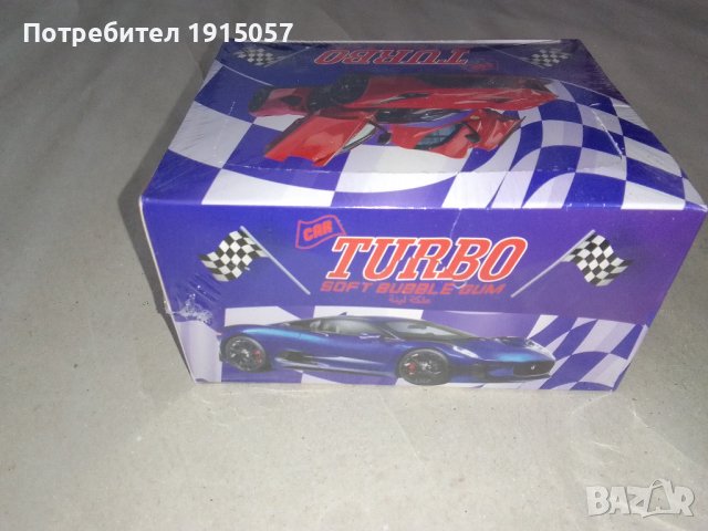 Кутия дъвки Кар Турбо / Car Turbo 2021, снимка 2 - Колекции - 44321019