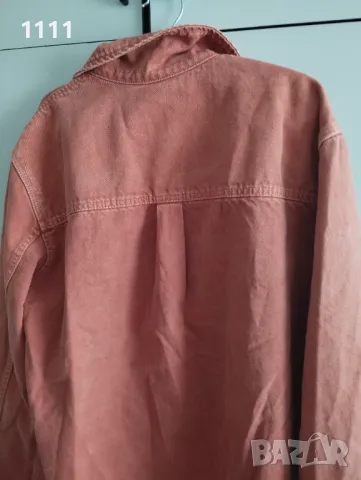 Дънково яке Zara р-р L., снимка 2 - Якета - 49311015