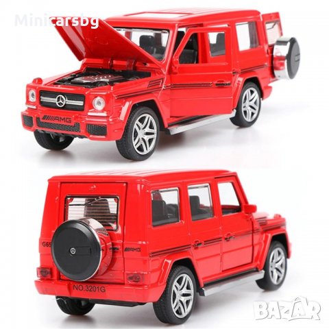 Метални колички: Mercedes-Benz AMG G65 / G-Wagon (Мерцедес-Бенц АмГ), снимка 5 - Колекции - 29572434