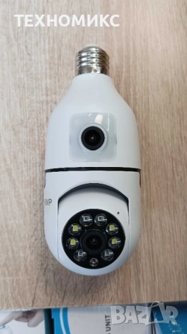 WiFi двойна IP камера – Full HD 1080P, 355° въртене, нощно виждане