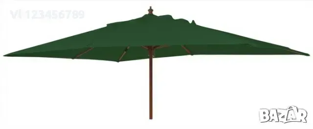 Огромен градински чадър правоъгълен 2,7х2,4 М, снимка 3 - Палатки - 49771965