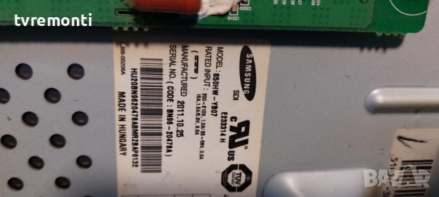LOGIC BOARD LJ41-09475A LJ92-01750A PLASMA SAMSUNG PS51D490, снимка 3 - Части и Платки - 37814985