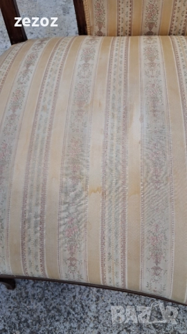 Ретро комплект махагон, снимка 6 - Дивани и мека мебел - 52649872