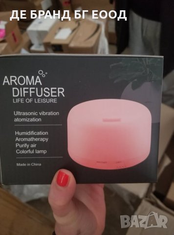 Ултразвуков арома дифузер, снимка 3 - Овлажнители и пречистватели за въздух - 31572217