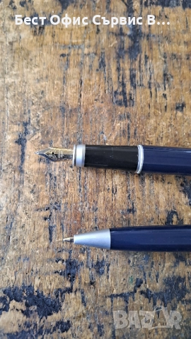 писалка и химикалка Balmain Paris Балмейн Париж комплект в калъф, снимка 4 - Ученически пособия, канцеларски материали - 52167682