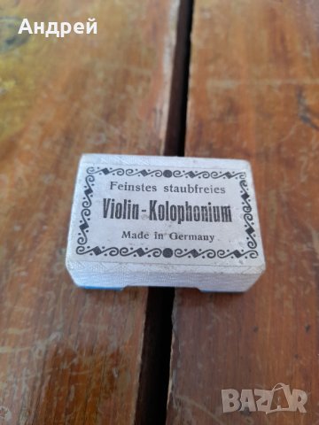 Стар колофон за музикални инструменти, снимка 2 - Други ценни предмети - 34192341