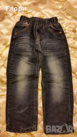 Ватирани дънки за 4г, снимка 2 - Детски панталони и дънки - 30746527