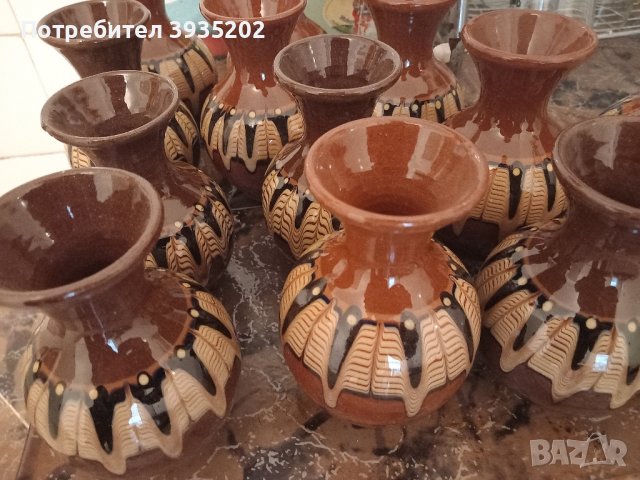 Троянска керамика 13 броя цената е за всички, снимка 4 - Антикварни и старинни предмети - 44258804