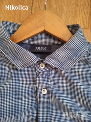 Мъжки ризи Armani jeans, размер XXL  и 3XL. Оригинални!, снимка 10 - Ризи - 50456883