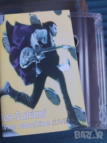 Joe Satriani – Time Machine  (live) - аудио касета музика
