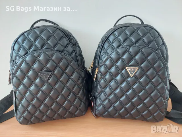 Guess лукс дамска чанта тип раница дамска раница раничка код 124