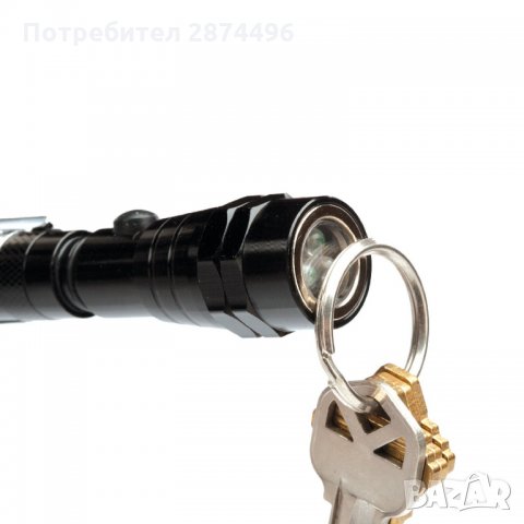 1107 Tелескопично LED фенерче с магнитна глава и магнитно, снимка 4 - Други стоки за дома - 30927278