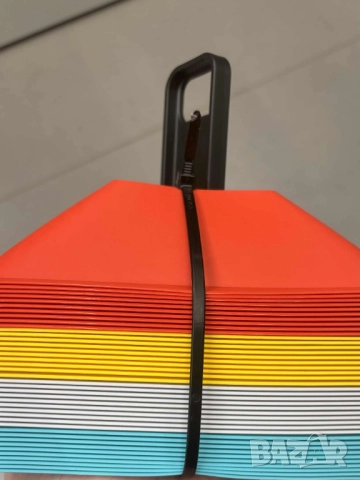 Конуси 40 бр. 4 цвята, снимка 2 - Футбол - 52875105