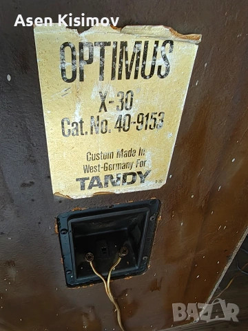 Realistic optimus x-30 , снимка 10 - Тонколони - 54257198