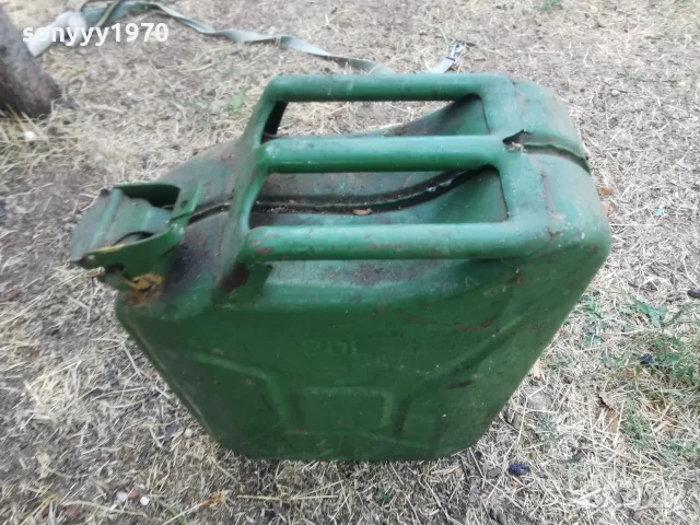 20L МЕТАЛНА СТАРА ТУБА ОТ СОЦА 2309261736L2, снимка 5 - Аксесоари и консумативи - 56199690