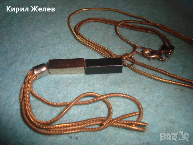 КРАСИВО СТИЛНО НЕЖНО ВЕЧЕРНО АРТ МОДНО КОЛИЕ 3044гр, снимка 7 - Колиета, медальони, синджири - 35262130