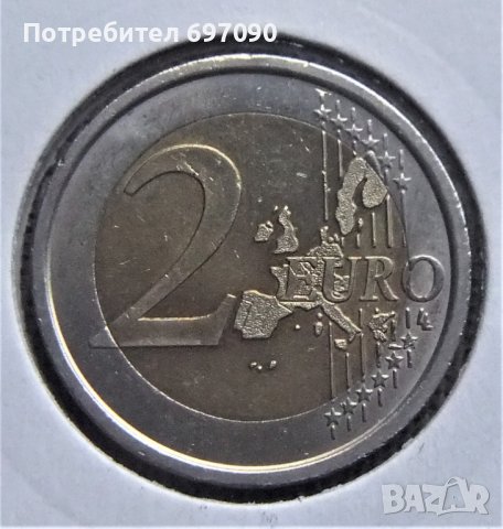 Италия - 2 евро - 2004, снимка 2 - Нумизматика и бонистика - 36775530