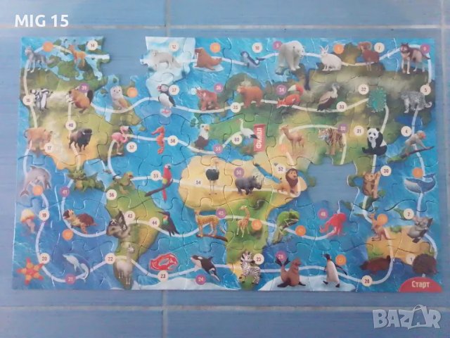 Пъзел Зооландия ., снимка 2 - Колекции - 23336819